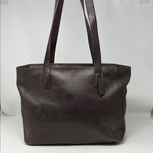 Coach Handbags - VINTAGE COACH 1997 LEGACY ZIPPER TOP TOTE CALFSKIN LEATHER MADE IN ITALY
